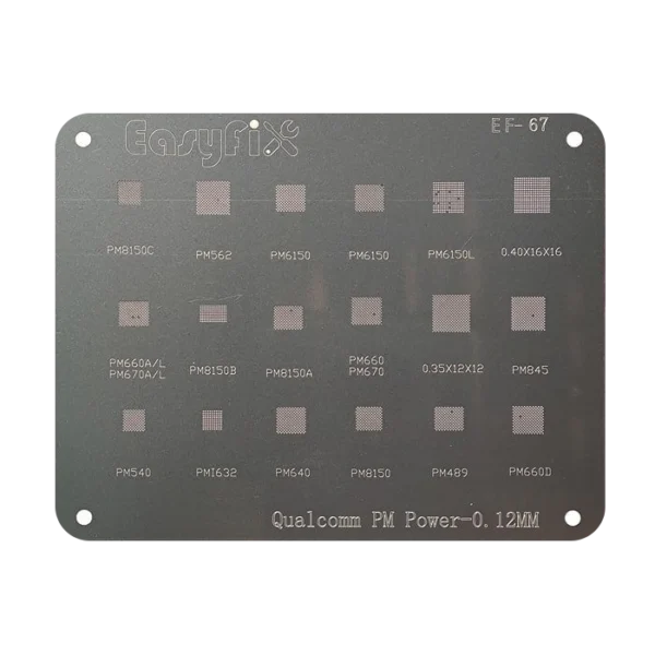 شابلون سیلور EasyFix Silver EF-67