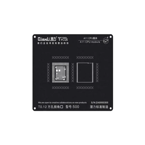 شابلون سه بعدی QIANLI IBLACK A11 IPHONE 8 CPU