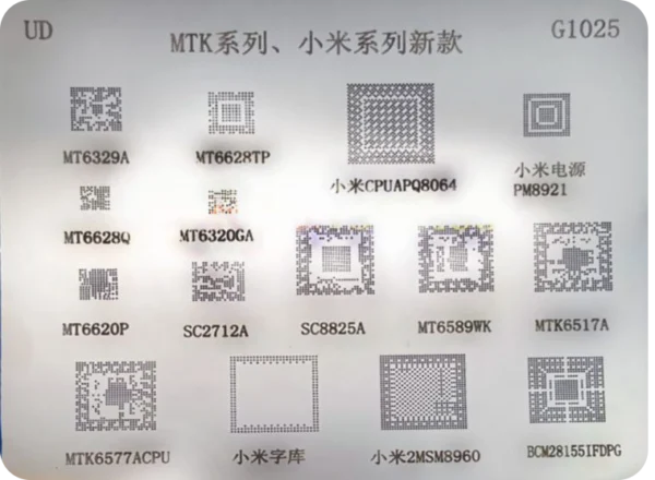 شابلون همه کاره MTK G1025 N29