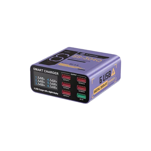 مولتی شارژر بنفش SUNSHINE SS-304Q
