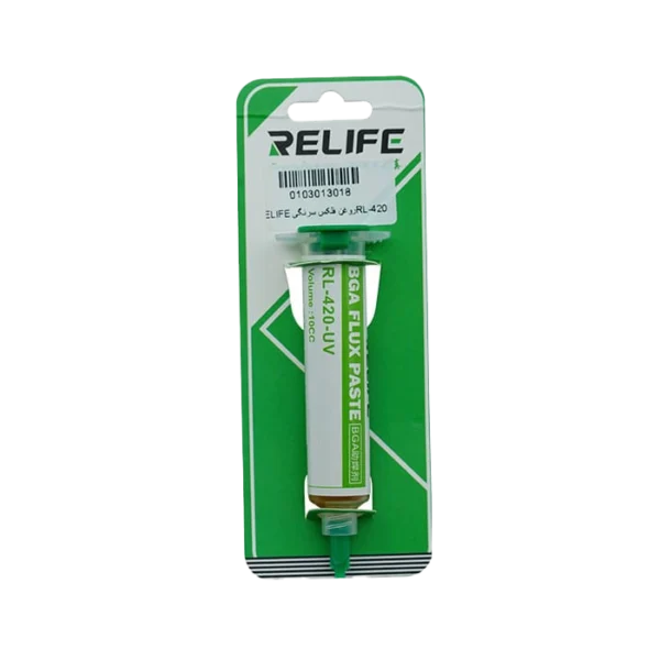 خمیر فلکس سرنگی UV RELIFE مدل RL-420