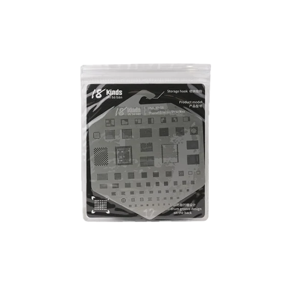 شابلون آیفون Fae Train 18 KINDS iP12/Mi/P/M PML:iP-08