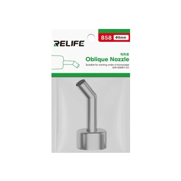 نازل هیتر سر کج RELIFE 858 6MM